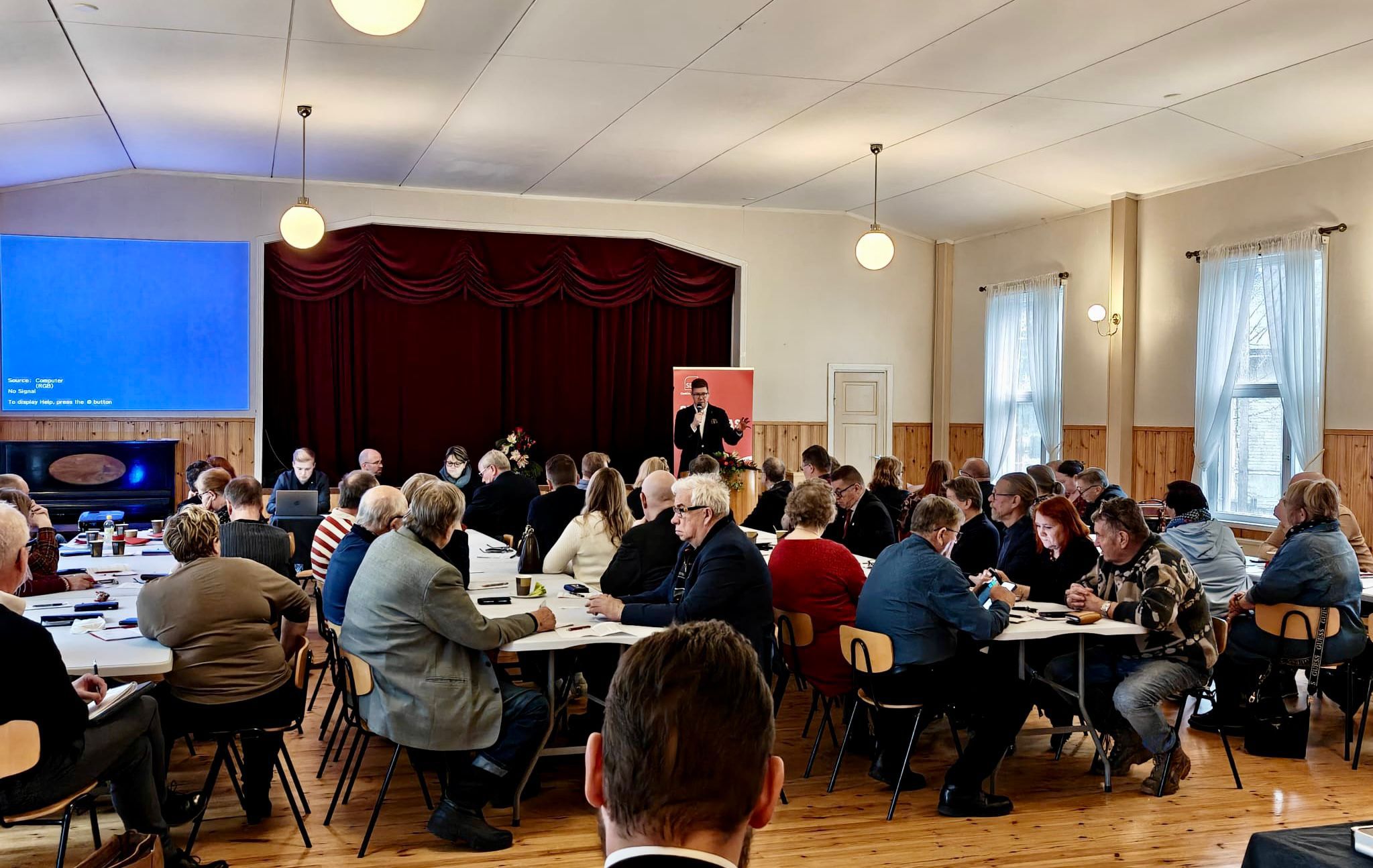 Kaakkois-Suomen Sosialidemokraatit ry syyspiirikokous 29.11. Kotkassa.